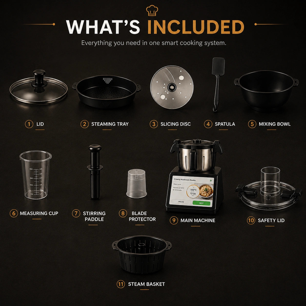 SmartChef Pro All-In-One Cooking System